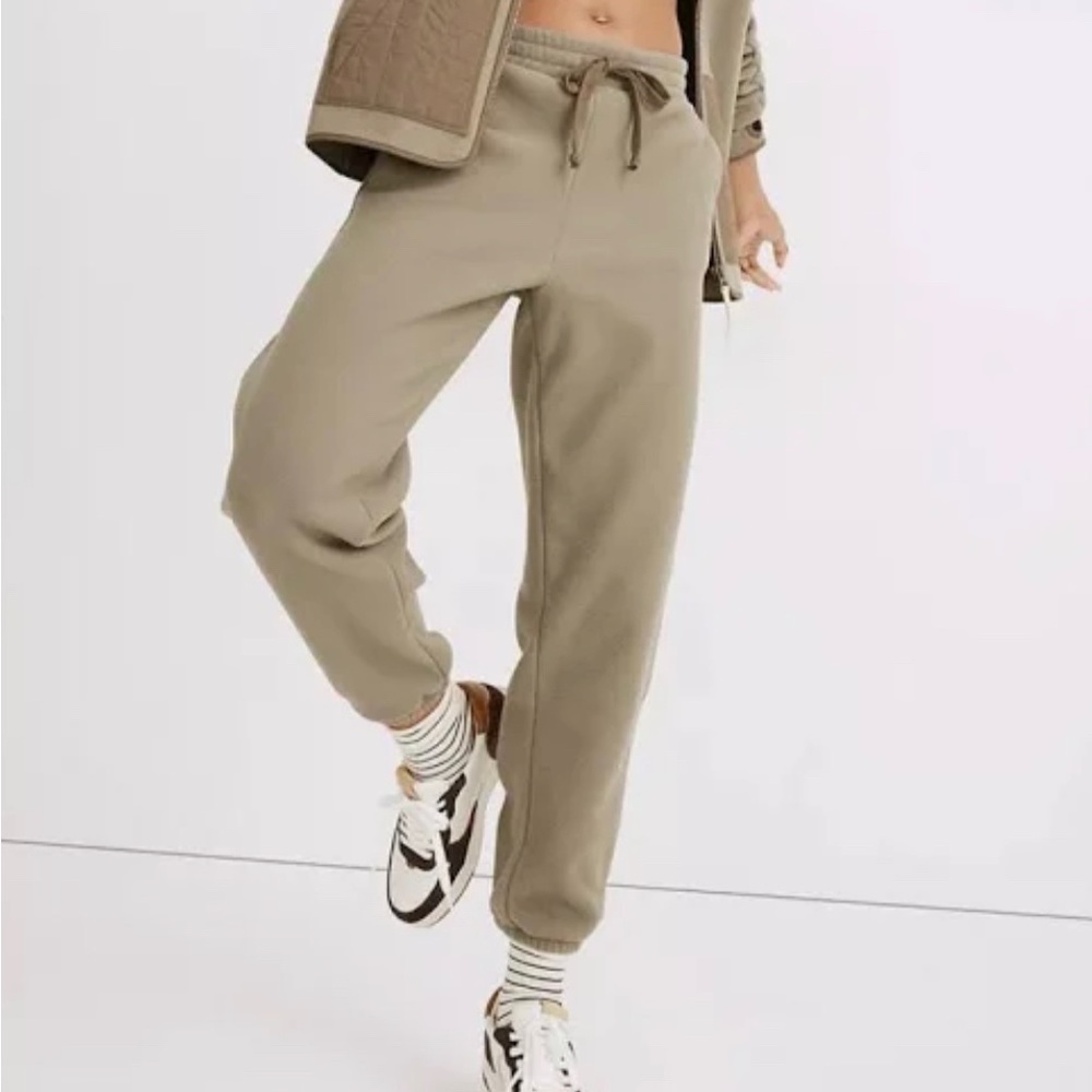 Madewell Fleece Joggers- xxs